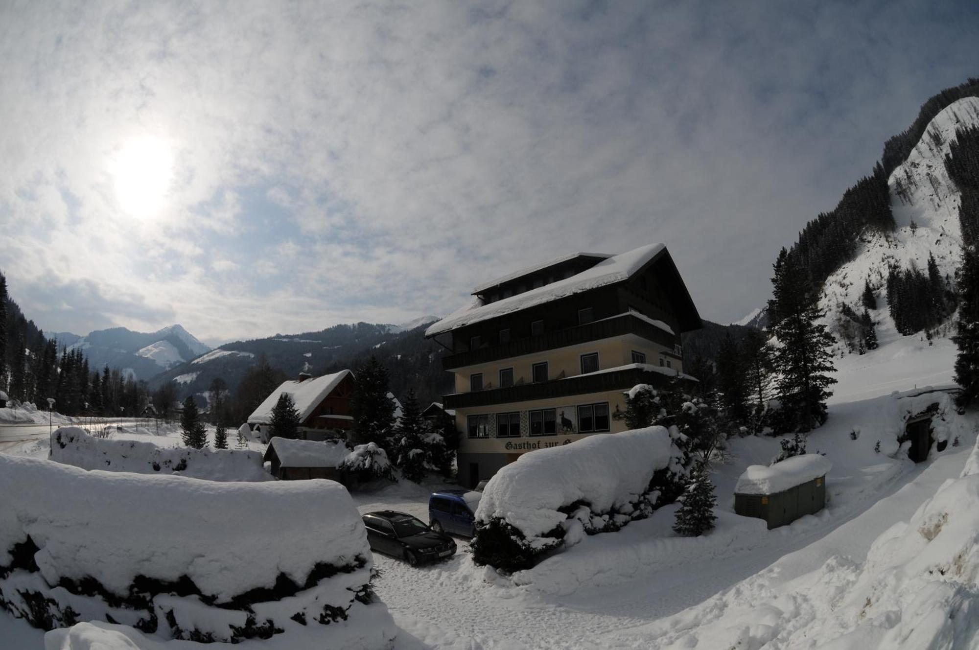 Gasthof zur Gams Donnersbachwald Exterior foto